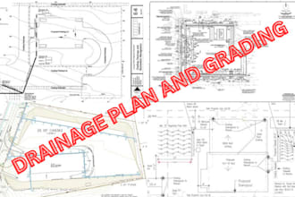 make drainage and erosion control plans for city approvals