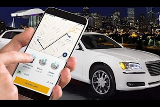limousine app, airport pickup app, chauffeur app, booking app, car rental app
