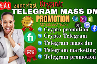 do telegram mass dm telegram crypto promotion marketing direct message nft promo