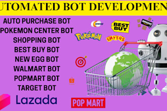code auto purchase bot, tcgplayer bot, shopping bot pokemon center bot, web bot