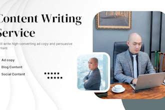 write high converting ad copy and persuasive content