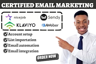 nicejob sendy sendpulse getresponse klaviyo lead capture segmentation campaign