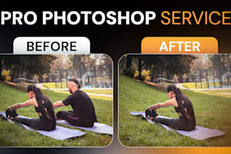 edit photos, add, remove people, objects and change background in photoshop