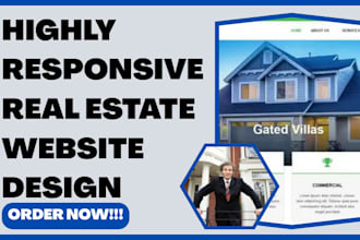 design real estate investor landing page construction mortgage realtor website
