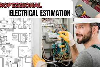 provide electrical cost estimation material takeoff quantity takeoff