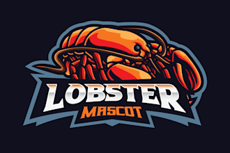 design high quality lobster logo with creative concept