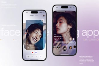 develop a dating app, social media app, vlogging app, video chat app