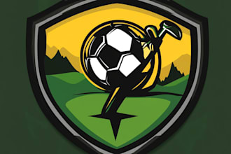 design enduring fantasy football soccer golf baseball club tournament logo