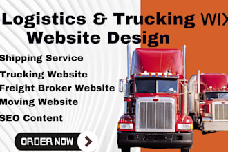setup a logistic, moving, freight brokerage   website, trucking, dispatch towing