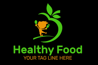 design a wonderful nutrition logo bonus free editible file