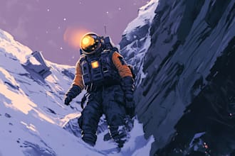 do design spaceship sci fi illustration and sci fi art