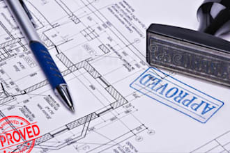 design floor plans for california, florida, USA city permit approval