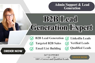 provide verified b2b leads, ecommerce leads, google map scraping