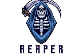 create your creative reaper logo within 20 hours