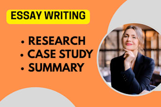 write case study analysis, apa paper, assignment, research and summaries