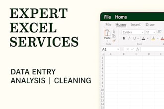 clean, format, merge, split excel data