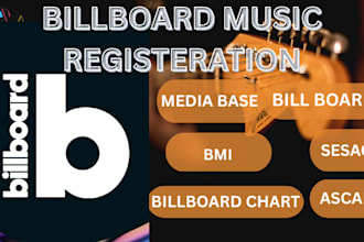 register your song on billboard ascap prs mediabase billboard music registration