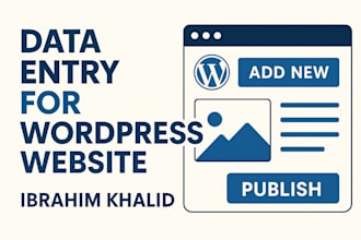 add content and products to your wordpress site manually