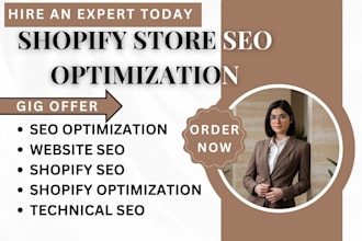 professionally optimize your shopify store for SEO and speed