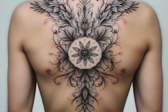 draw a custom tattoo design