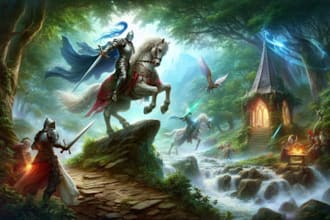 illustrate children story book illustration, children story, book illustration