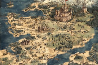 create custom fantasy maps for you