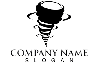 give a high quality storm logo design for your company