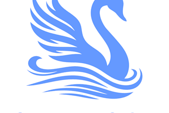 design unique and creative swan logo for your business
