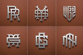 do western cattle brand ranch cowboy texas monogram style logo for your business