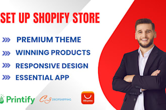 set up shopify store