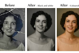 use ai to help restore, colorize, enhance your photos