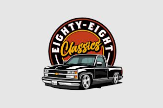create a logo for a car dealership, detail cars, fix cars, and automotive