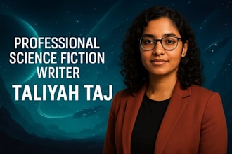 ghostwrite your award winning sci fi novel with nasa science and drama