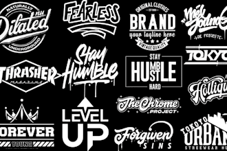 be your urban clothing brand logo designer