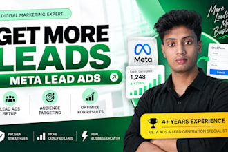set up and manage meta lead ads for your businesses