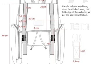 do handbag, backpack, duffle, purse, bag tech pack design for manufacturer