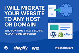 migrate your website securely to a new host or domain