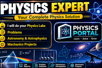 do your physics labs, problems, astronomy astrophysics and mechanics projects