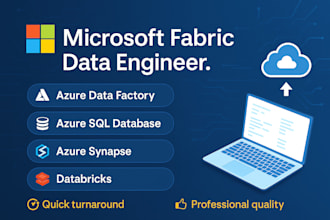 build data pipeline using microsoft fabric and azure
