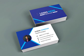 design professional modern business and visiting cards