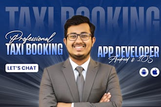 develop taxi booking mobile app flight booking app, and taxi app with flutter