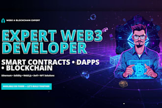 create web3 projects,smart contracts and nft minting website, memcoin