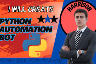 develop python bot chatbot web scraping bot automation gaming bot trading bot