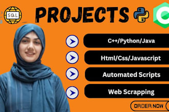 be your coder in java python c language html php assignment