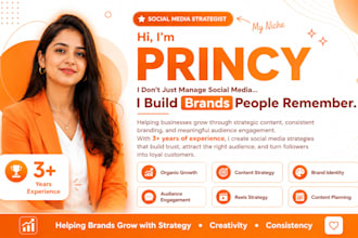 be your expert social media manager for instagram facebook linkedin