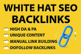 do high authority white hat dofollow seo backlink service for google ranking