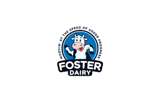 design for foster dairy robotic milkers logo