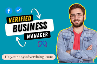 create fresh verified fb business manager and ads account