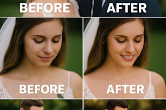 wedding photo editing and retouching in lightroom quickly