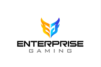 design a bold sports team logo gaming enterprise emblem